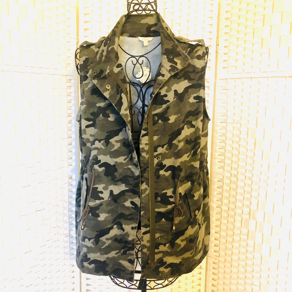 ✅🆕ODDY 🤎100% cotton camouflage S/M size vest